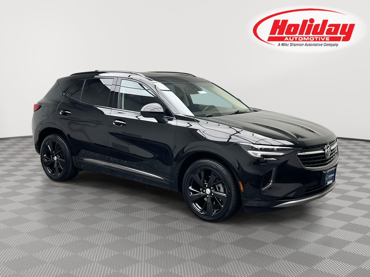 Black (Ebony Twilight Metallic) 2021 Buick Envision SUV / Crossover All-Wheel Drive 9-Speed Automatic