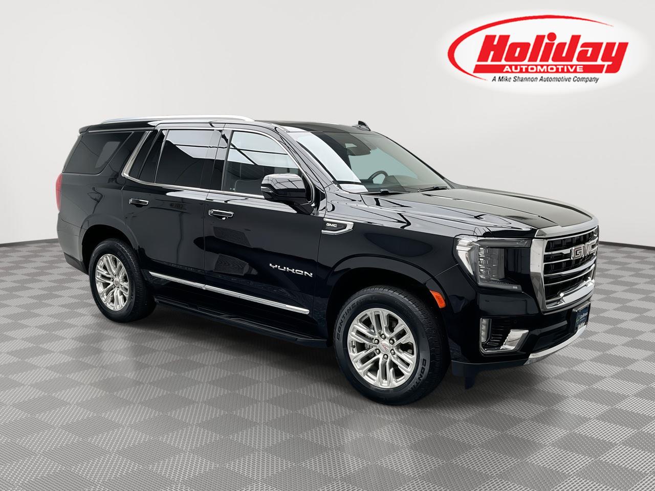 Onyx Black 2022 GMC Yukon SUV / Crossover Four-Wheel Drive Automatic