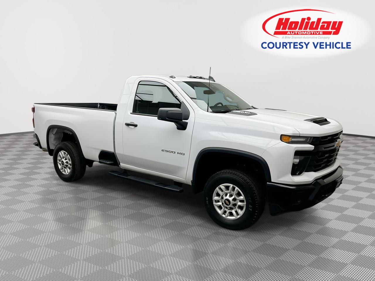 Summit White 2024 Chevrolet Silverado 2500HD Pickup Truck Four-Wheel Drive Automatic