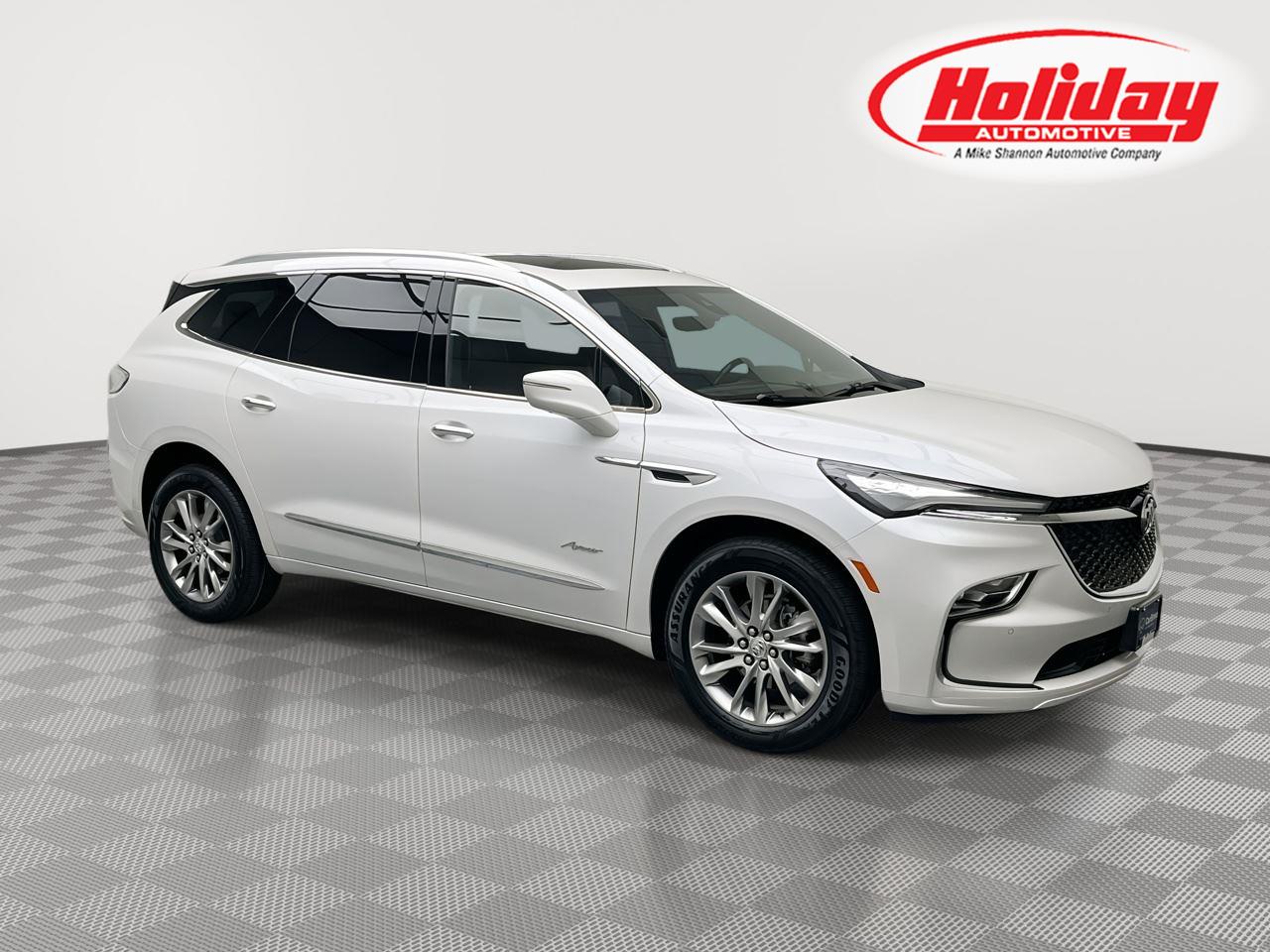 White Frost Tricoat 2023 Buick Enclave SUV / Crossover Four-Wheel Drive 9-Speed Automatic
