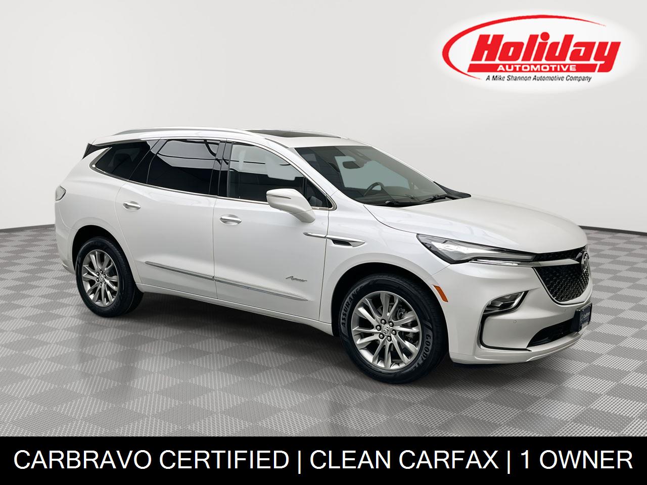 White Frost Tricoat 2023 Buick Enclave SUV / Crossover Four-Wheel Drive 9-Speed Automatic