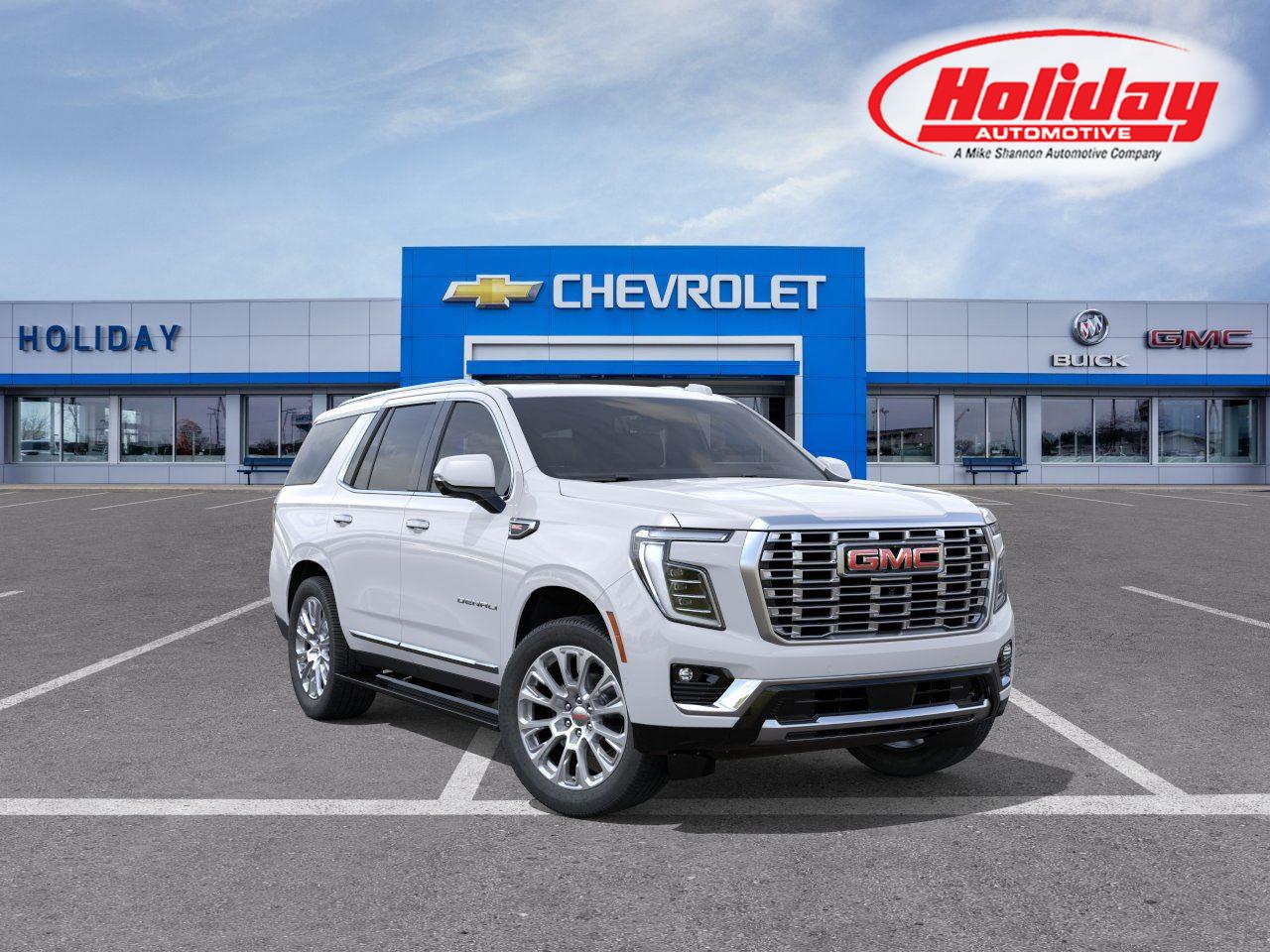 Summit White 2026 GMC Yukon SUV / Crossover Four-Wheel Drive Automatic