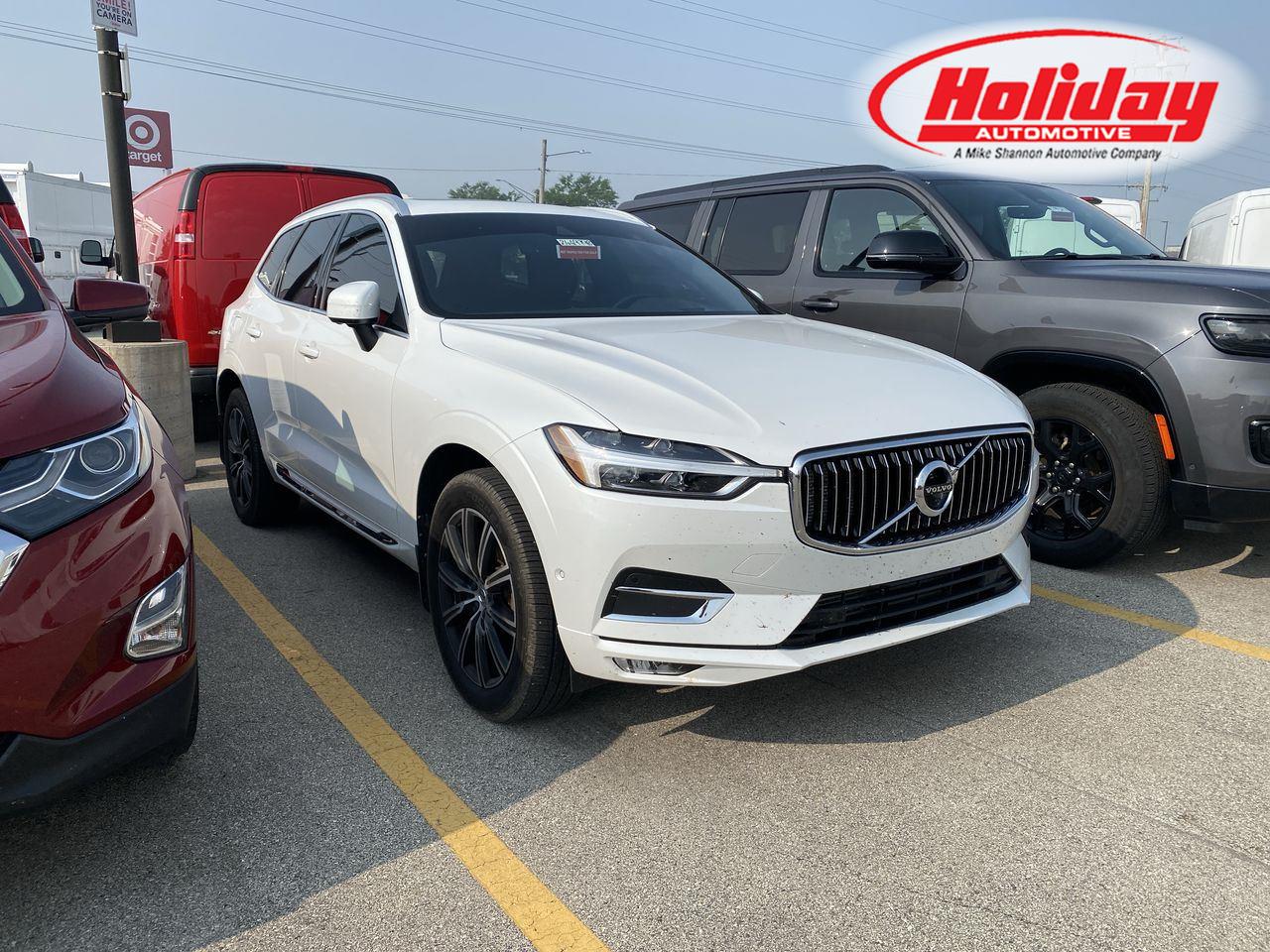 Crystal White Metallic 2021 Volvo XC60 SUV / Crossover All-Wheel Drive Automatic