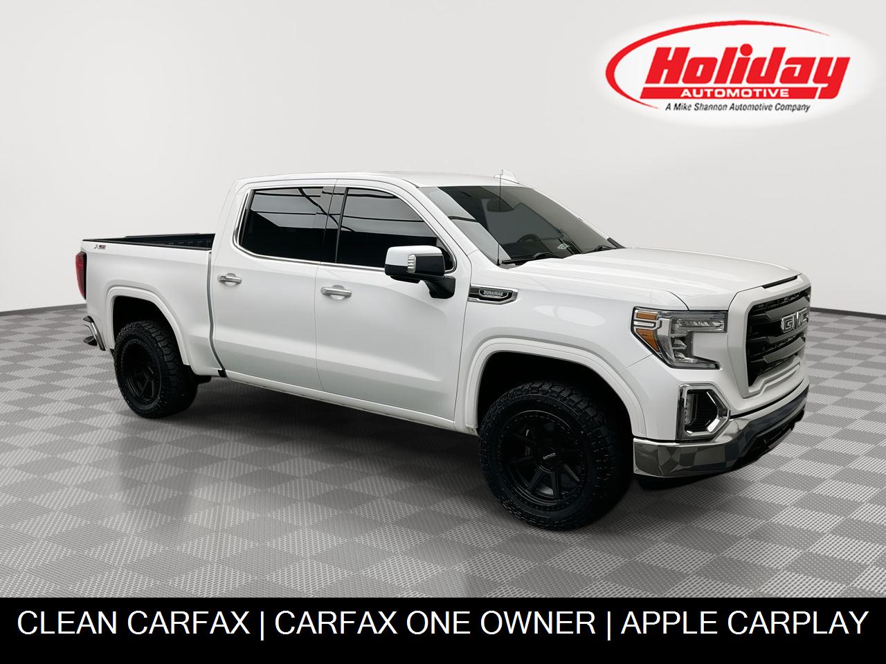 White 2021 GMC Sierra 1500 Pickup Truck Four-Wheel Drive Automatic