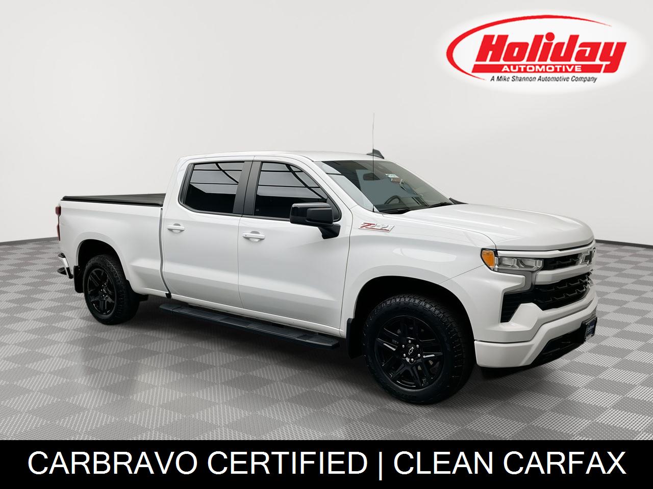 Summit White 2024 Chevrolet Silverado 1500 Pickup Truck Four-Wheel Drive 8-Speed Automatic