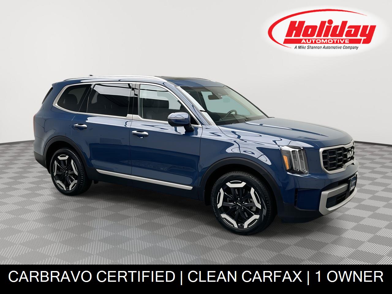 Midnight Lake Blue 2025 Kia Telluride SUV / Crossover All-Wheel Drive 8-Speed Automatic