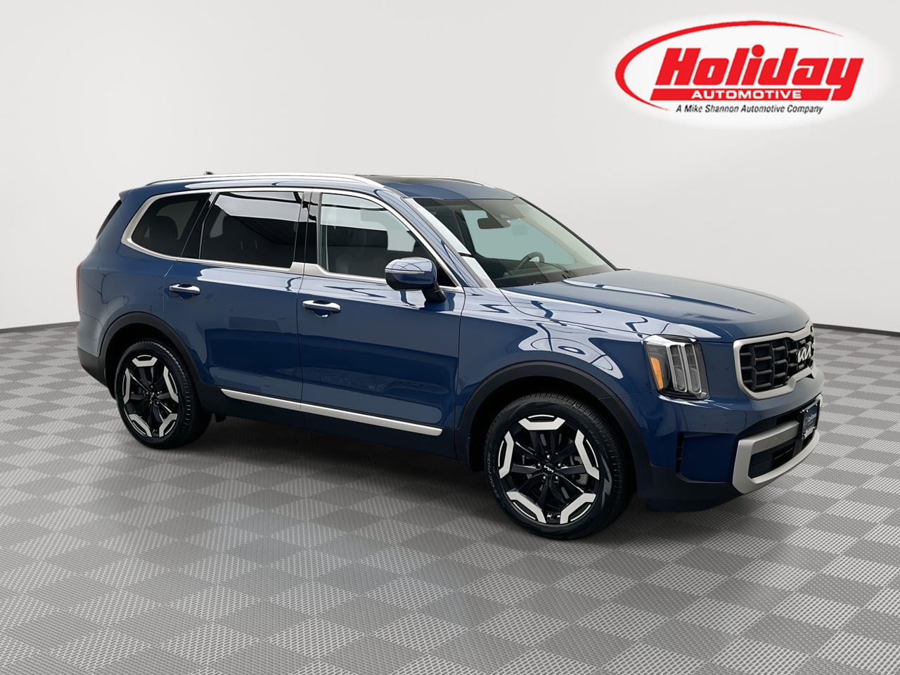 Midnight Lake Blue 2025 Kia Telluride SUV / Crossover All-Wheel Drive 8-Speed Automatic