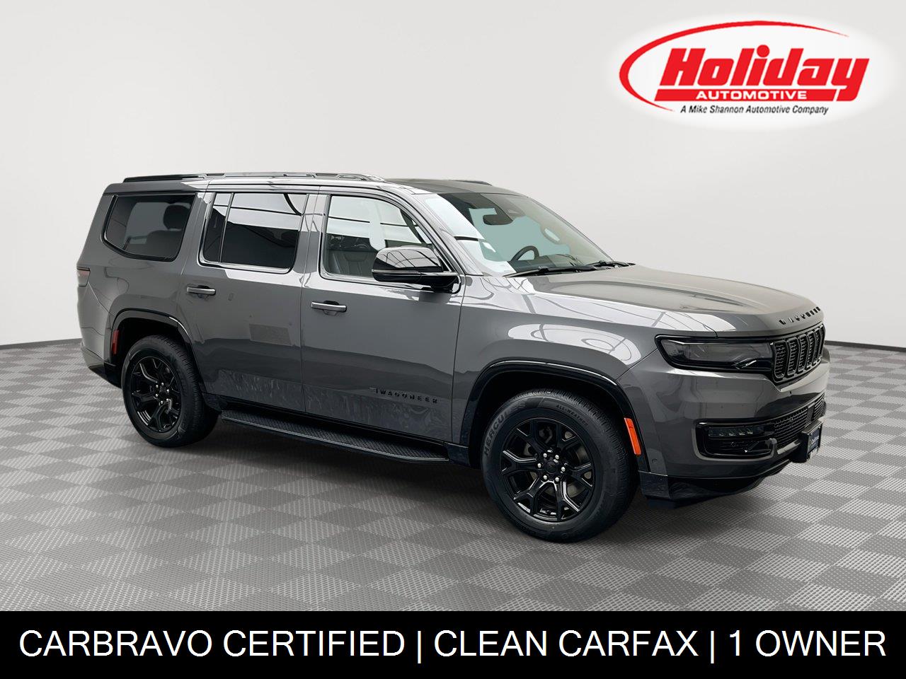 Gray (Baltic Grey Metallic) 2024 Jeep Wagoneer SUV / Crossover Four-Wheel Drive 8-Speed Automatic