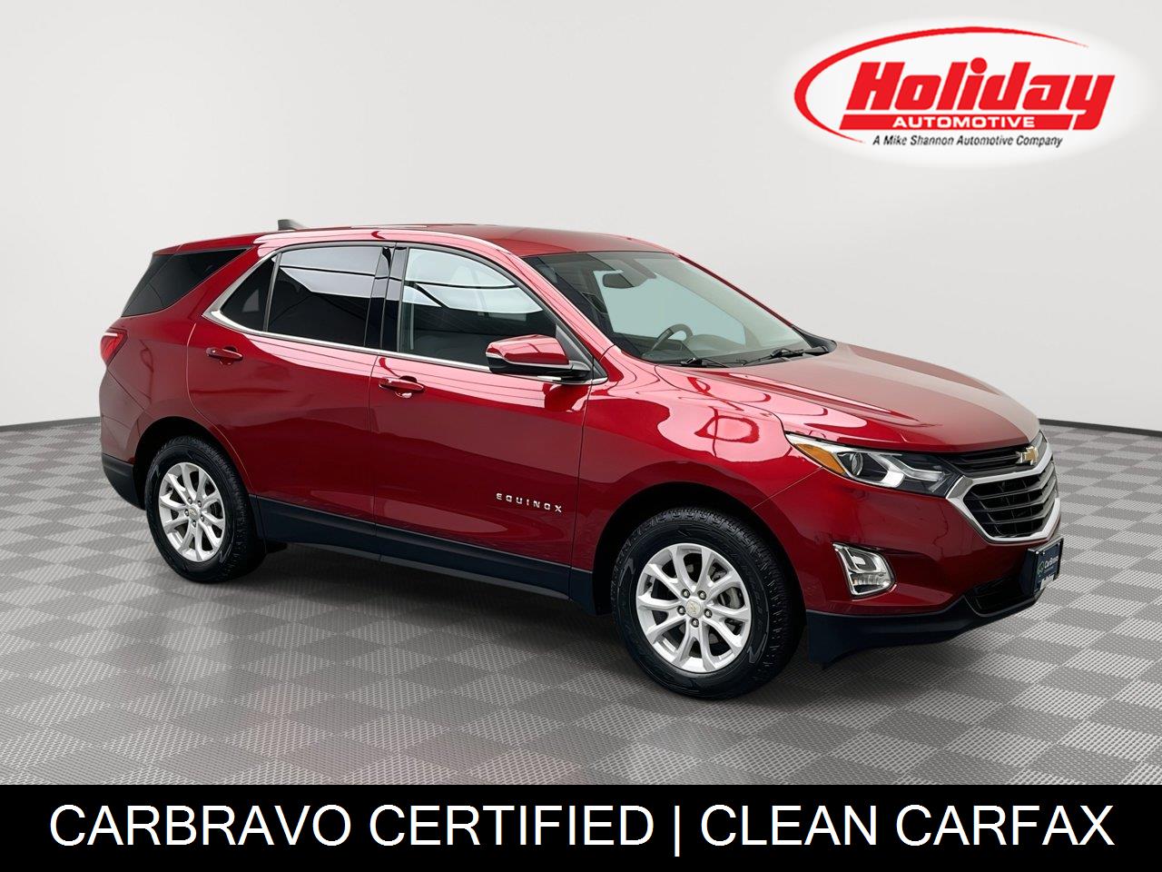 Cajun Red Tintcoat 2018 Chevrolet Equinox SUV / Crossover Four-Wheel Drive 6-Speed Automatic Overdrive