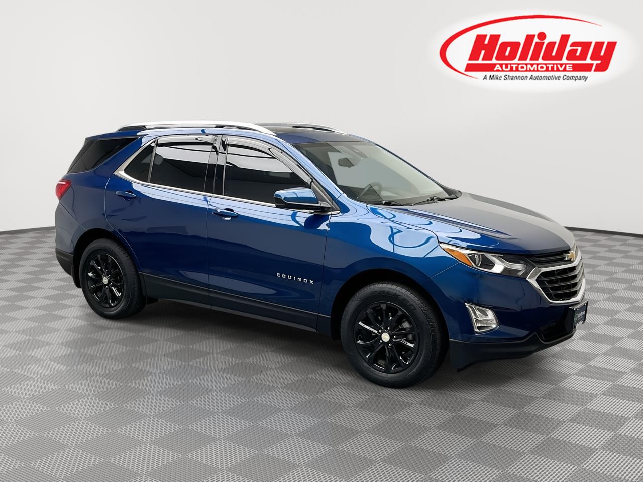 Pacific Blue Metallic 2020 Chevrolet Equinox SUV / Crossover Four-Wheel Drive 6-Speed Automatic Overdrive