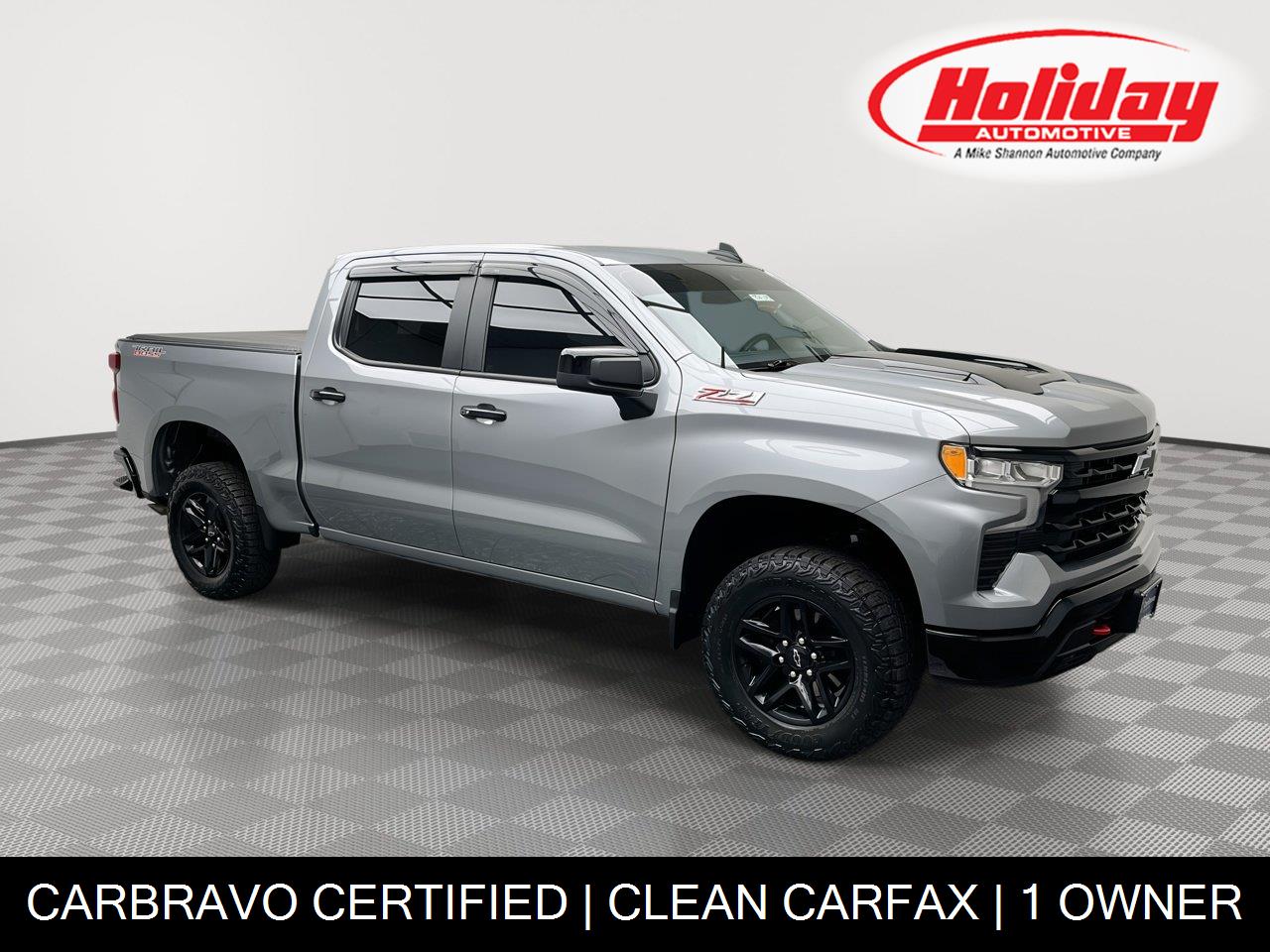 Sterling Gray Metallic 2023 Chevrolet Silverado 1500 Pickup Truck Four-Wheel Drive 8-Speed Automatic