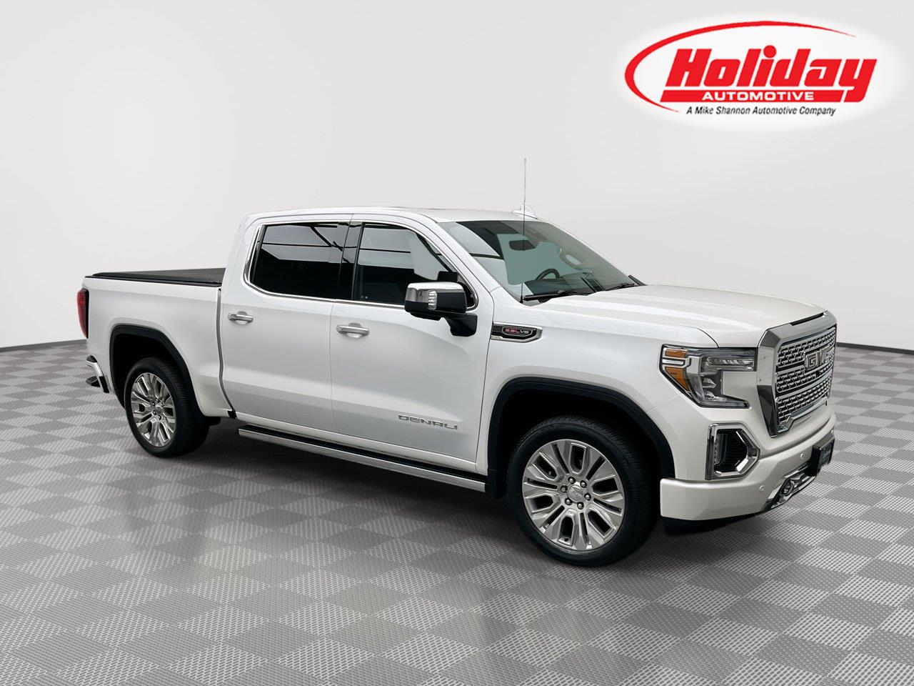 White 2021 GMC Sierra 1500 Pickup Truck Four-Wheel Drive