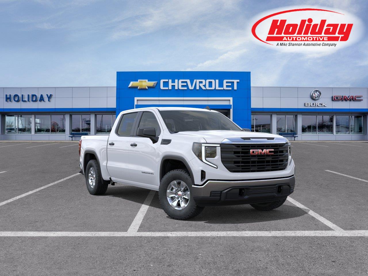 Summit White 2026 GMC Sierra 1500 Pickup Truck Four-Wheel Drive Automatic