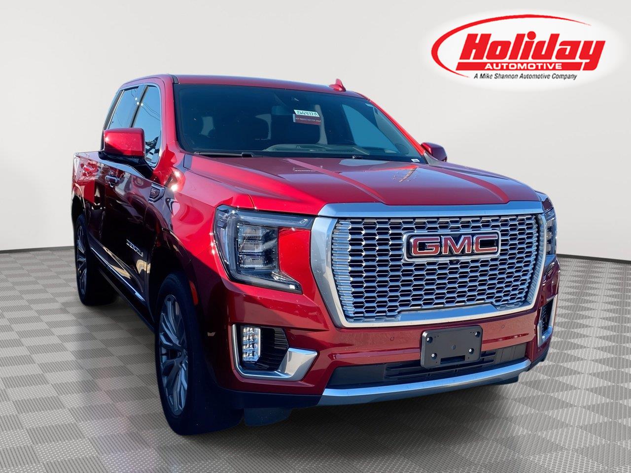Volcanic Red Tintcoat 2023 GMC Yukon SUV / Crossover Four-Wheel Drive Automatic