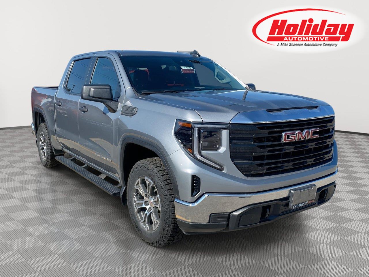 Sterling Metallic 2024 GMC Sierra 1500 Pickup Truck Four-Wheel Drive 8-Speed Automatic