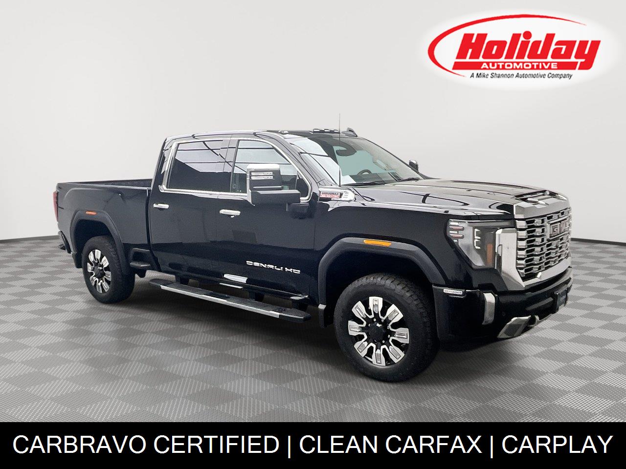 Onyx Black 2025 GMC Sierra 2500HD Pickup Truck Four-Wheel Drive Automatic