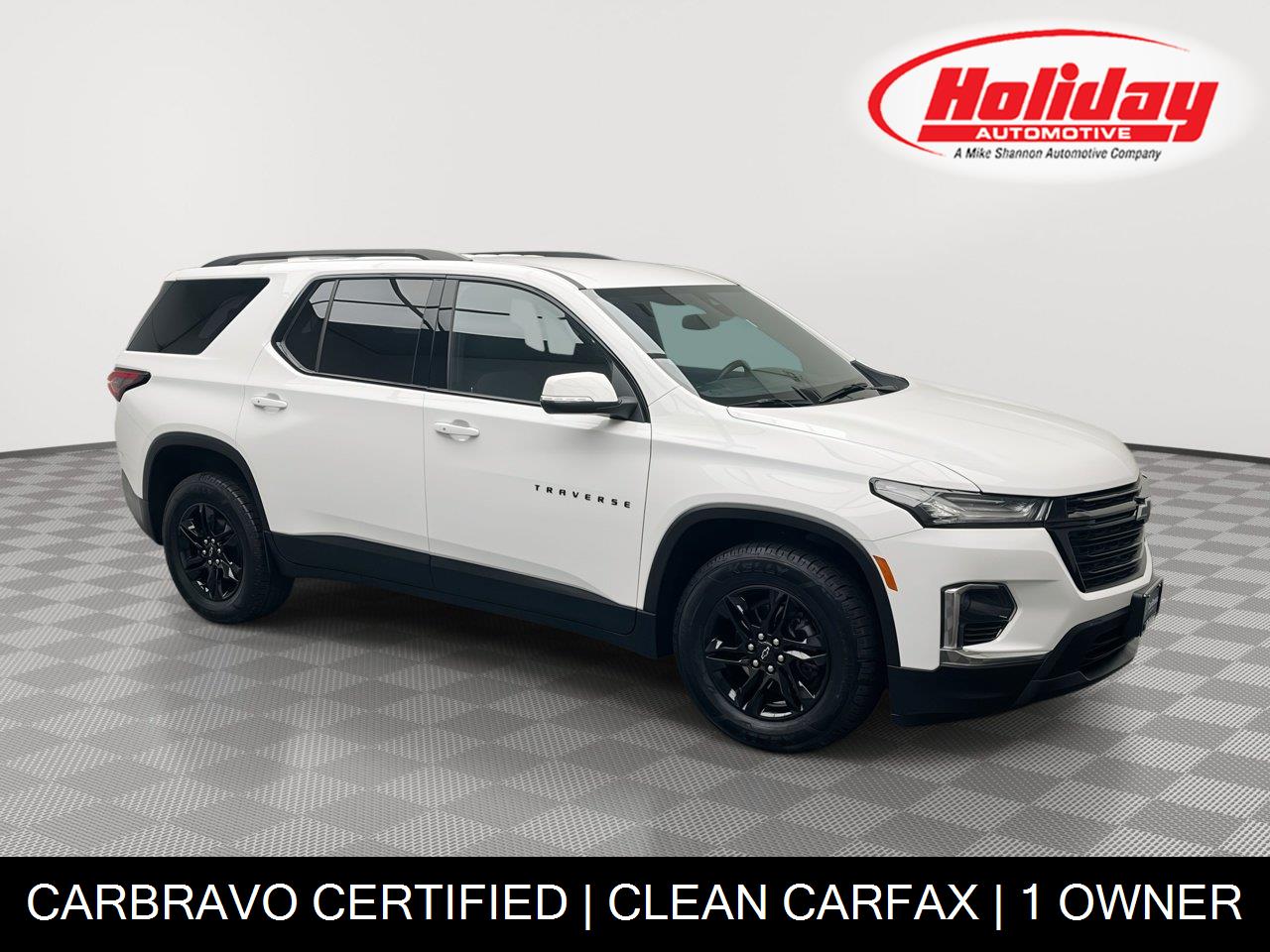 Summit White 2023 Chevrolet Traverse SUV / Crossover Four-Wheel Drive 9-Speed Automatic