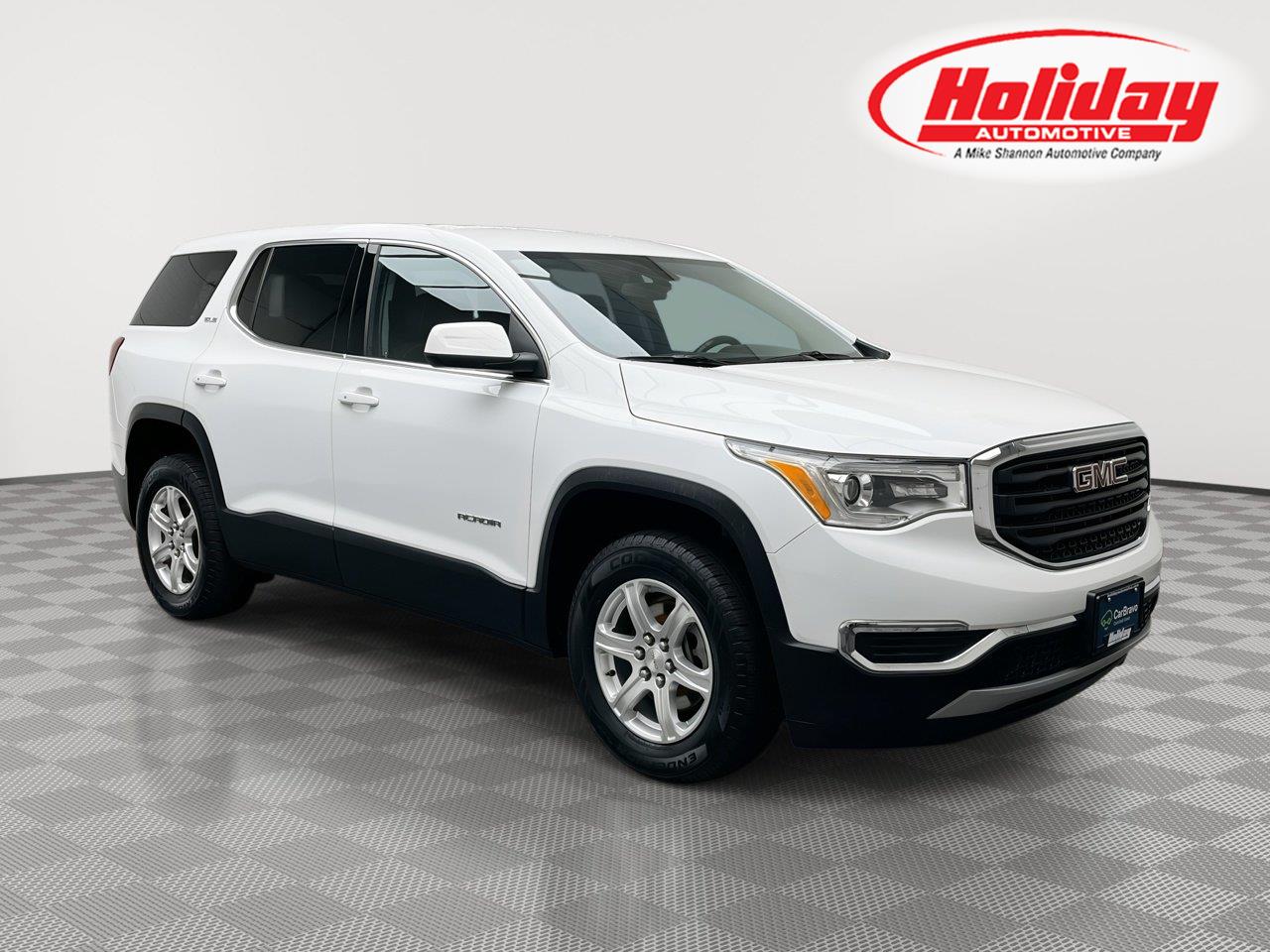 Summit White 2019 GMC Acadia SUV / Crossover Four-Wheel Drive 6-Speed Automatic