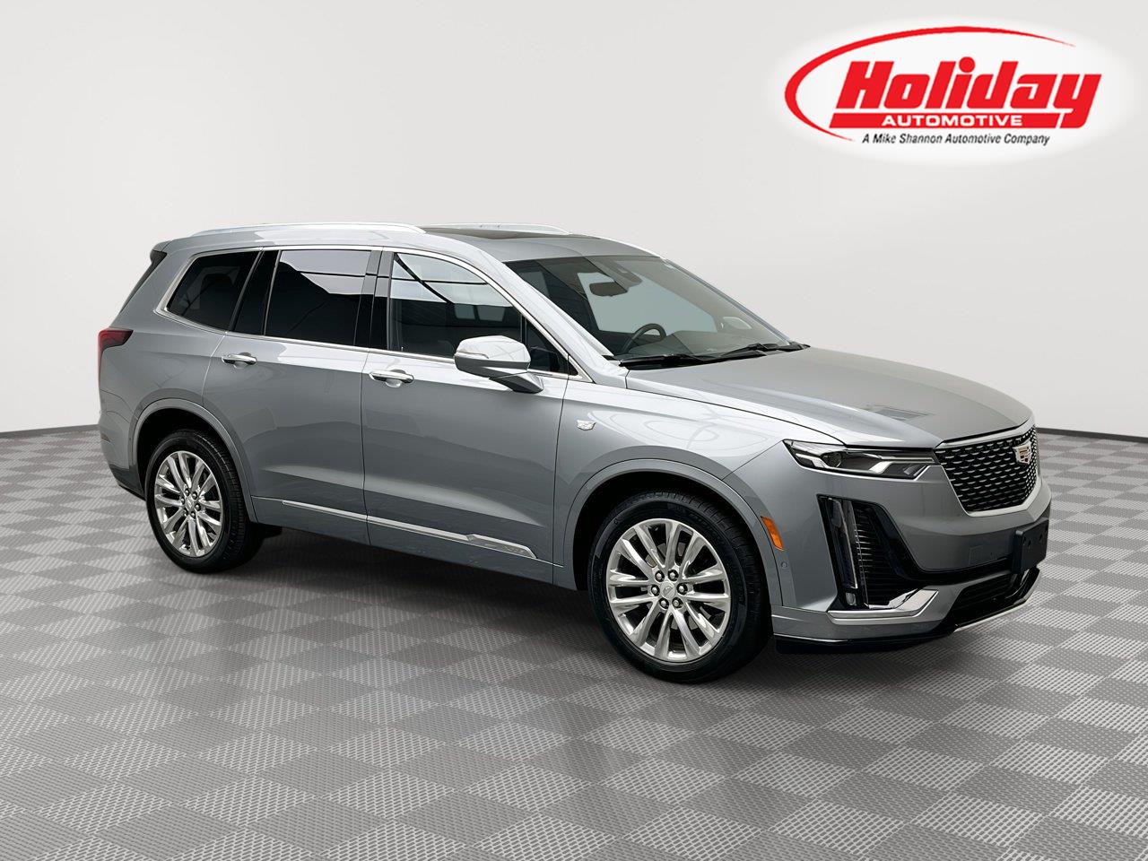 Argent Silver Metallic 2023 Cadillac XT6 SUV / Crossover Four-Wheel Drive 9-Speed Automatic