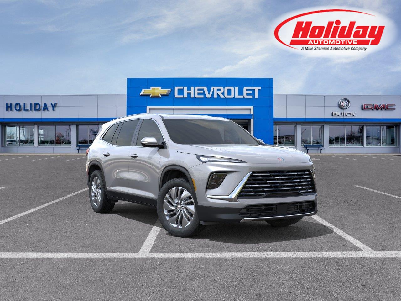 Moonstone Gray Metallic 2027 Buick Enclave SUV / Crossover Four-Wheel Drive 8-Speed Automatic