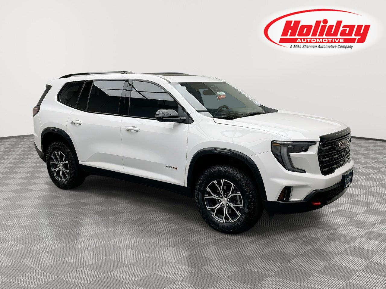 Summit White 2025 GMC Acadia SUV / Crossover Four-Wheel Drive 8-Speed Automatic