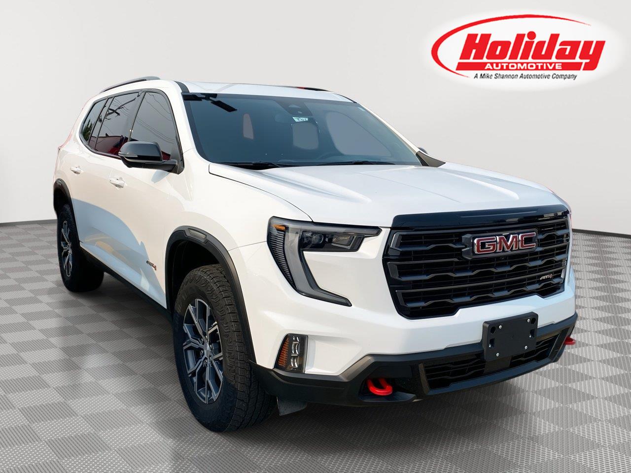 Summit White 2025 GMC Acadia SUV / Crossover Four-Wheel Drive 8-Speed Automatic