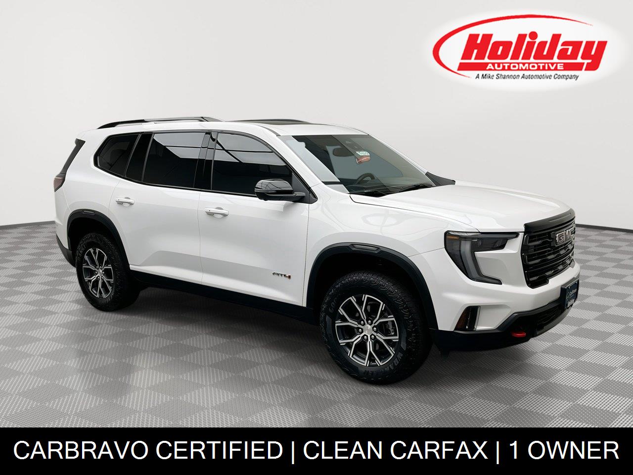 Summit White 2025 GMC Acadia SUV / Crossover Four-Wheel Drive 8-Speed Automatic