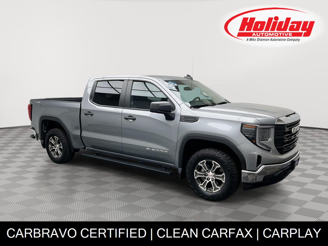 Sterling Metallic 2024 GMC Sierra 1500 Pickup Truck Four-Wheel Drive 8-Speed Automatic