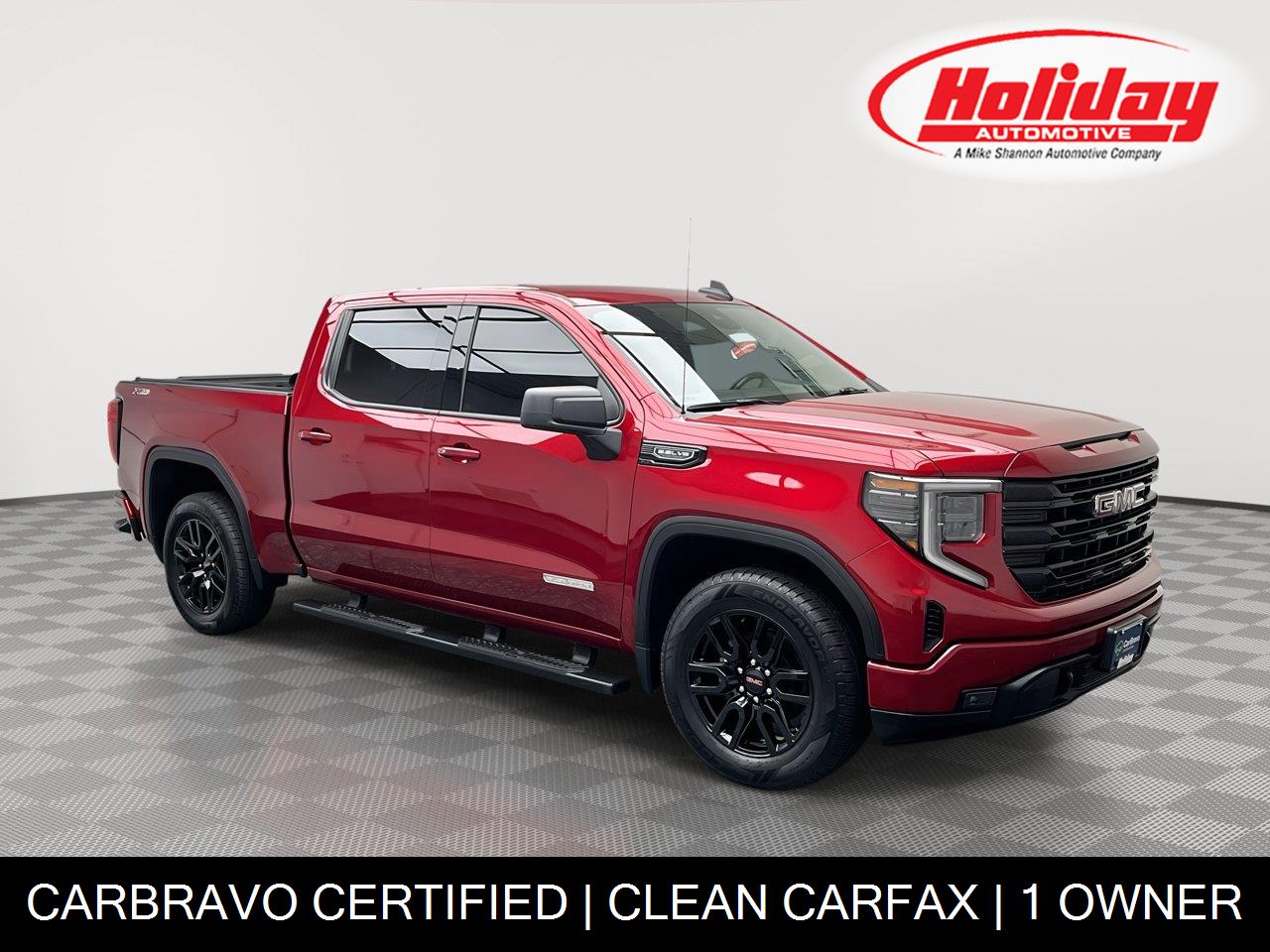 Volcanic Red Tintcoat 2023 GMC Sierra 1500 Pickup Truck Four-Wheel Drive Automatic
