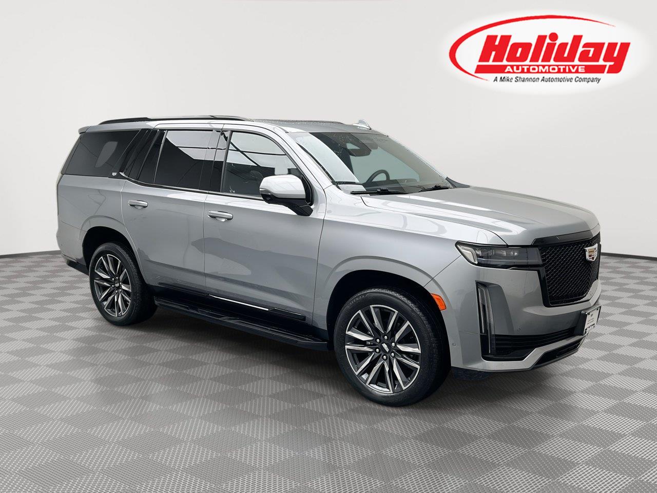 Argent Silver Metallic 2023 Cadillac Escalade SUV / Crossover Four-Wheel Drive Automatic