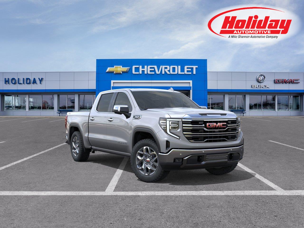 Sterling Metallic 2026 GMC Sierra 1500 Pickup Truck Four-Wheel Drive Automatic