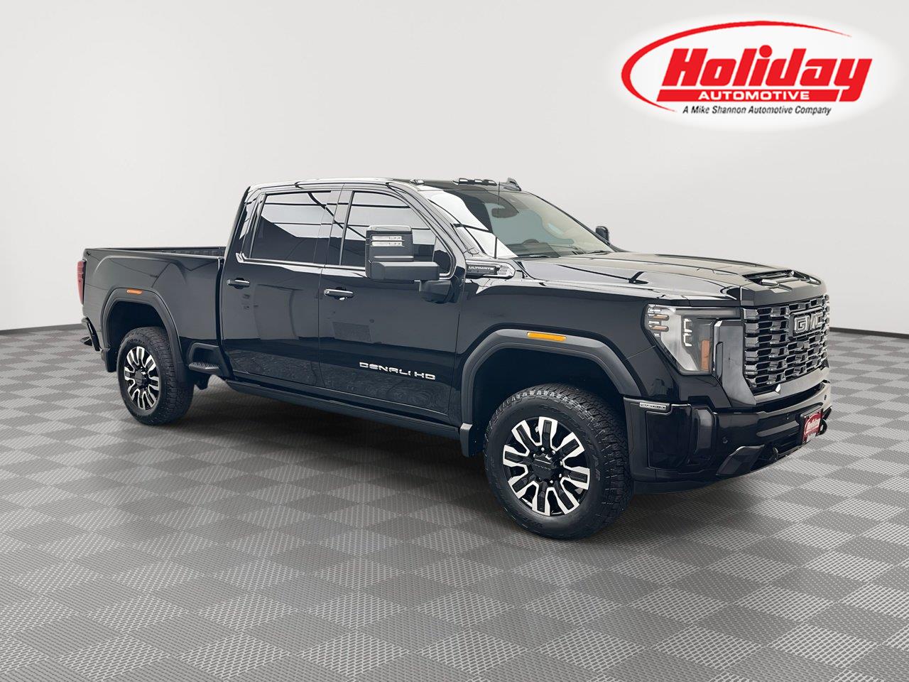 Onyx Black 2024 GMC Sierra 2500HD Pickup Truck Four-Wheel Drive Automatic