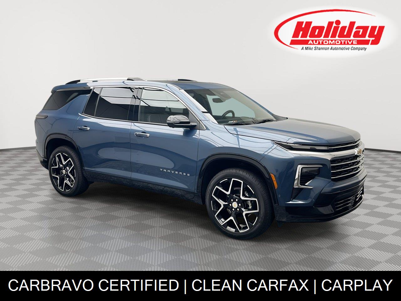 Lakeshore Blue Metallic 2026 Chevrolet Traverse SUV / Crossover Four-Wheel Drive 8-Speed Automatic