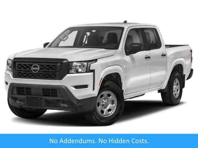 Gray (Gun Metallic) 2022 Nissan Frontier S Crew Cab 4WD Pickup Truck Four-Wheel Drive Automatic
