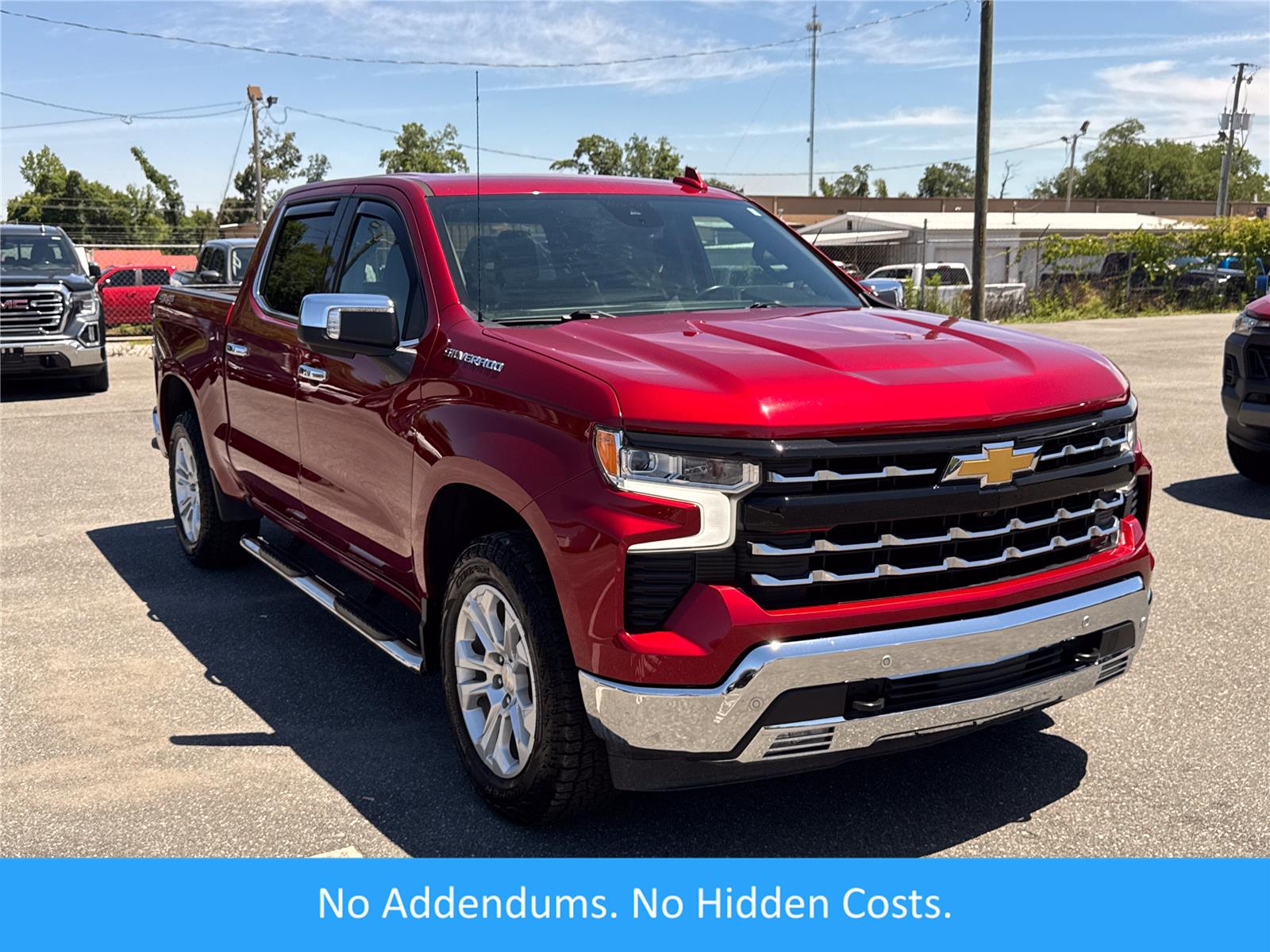 Radiant Red Tintcoat 2023 Chevrolet Silverado 1500 Pickup Truck Four-Wheel Drive Automatic