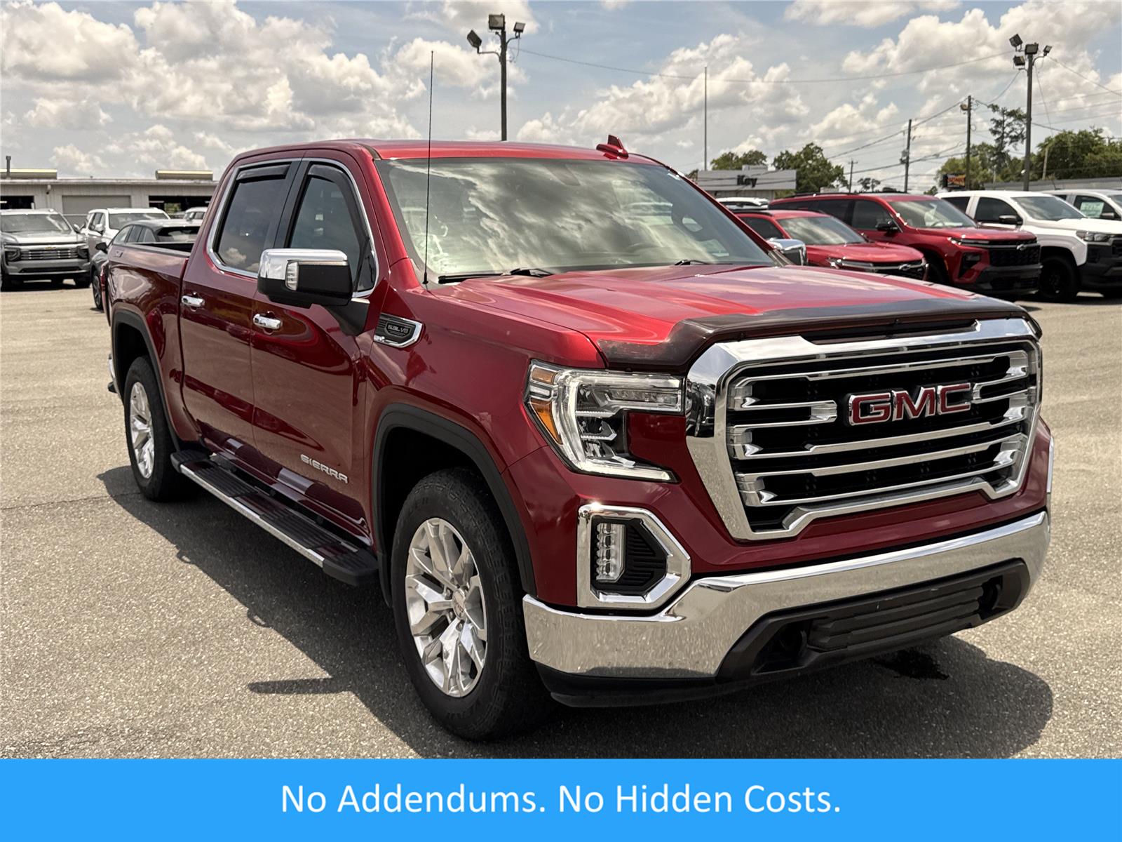 Cayenne Red Tintcoat 2021 GMC Sierra 1500 Pickup Truck Four-Wheel Drive 8-Speed Automatic