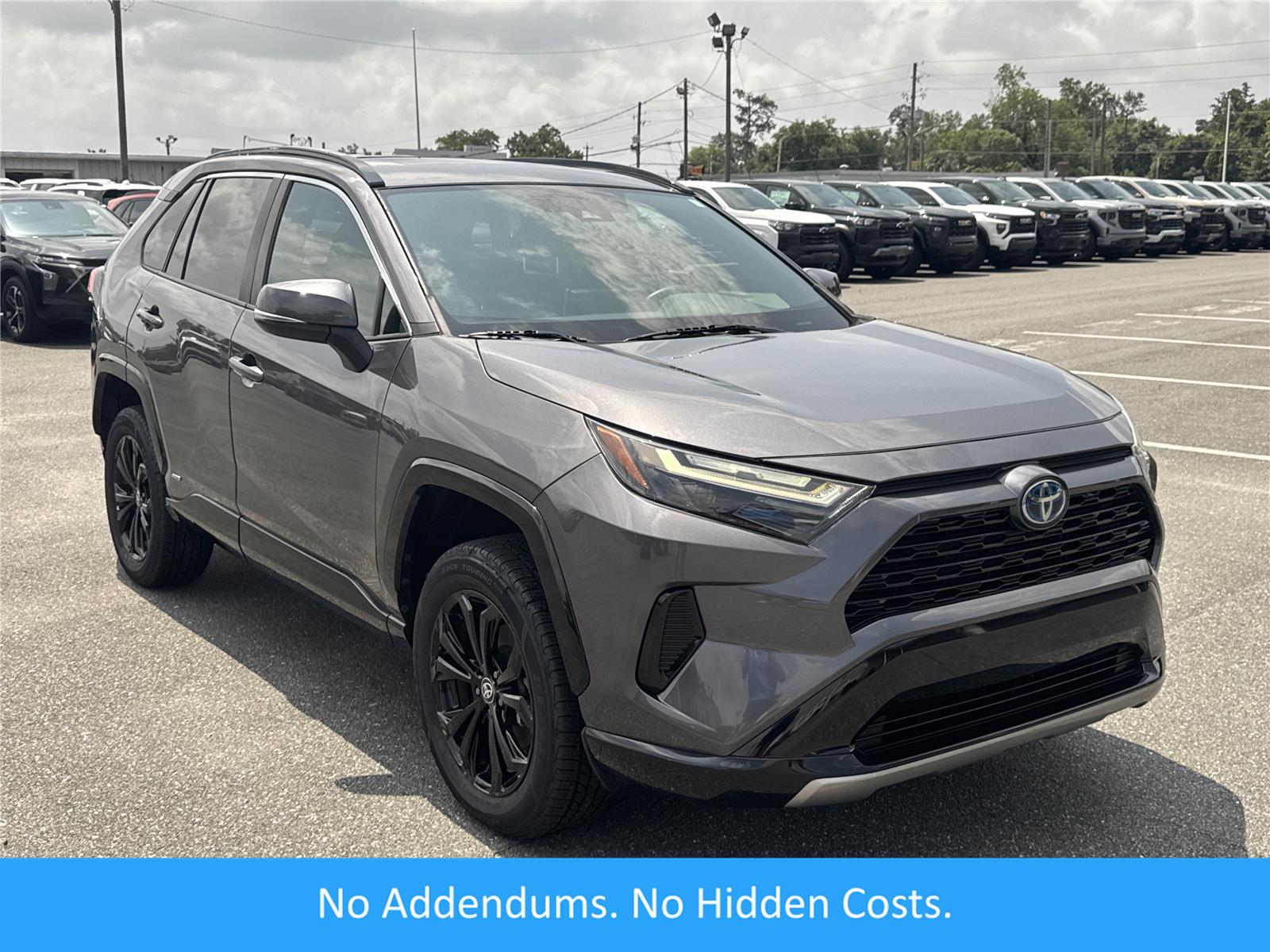 Magnetic Gray Metallic 2022 Toyota RAV4 Hybrid SUV / Crossover All-Wheel Drive