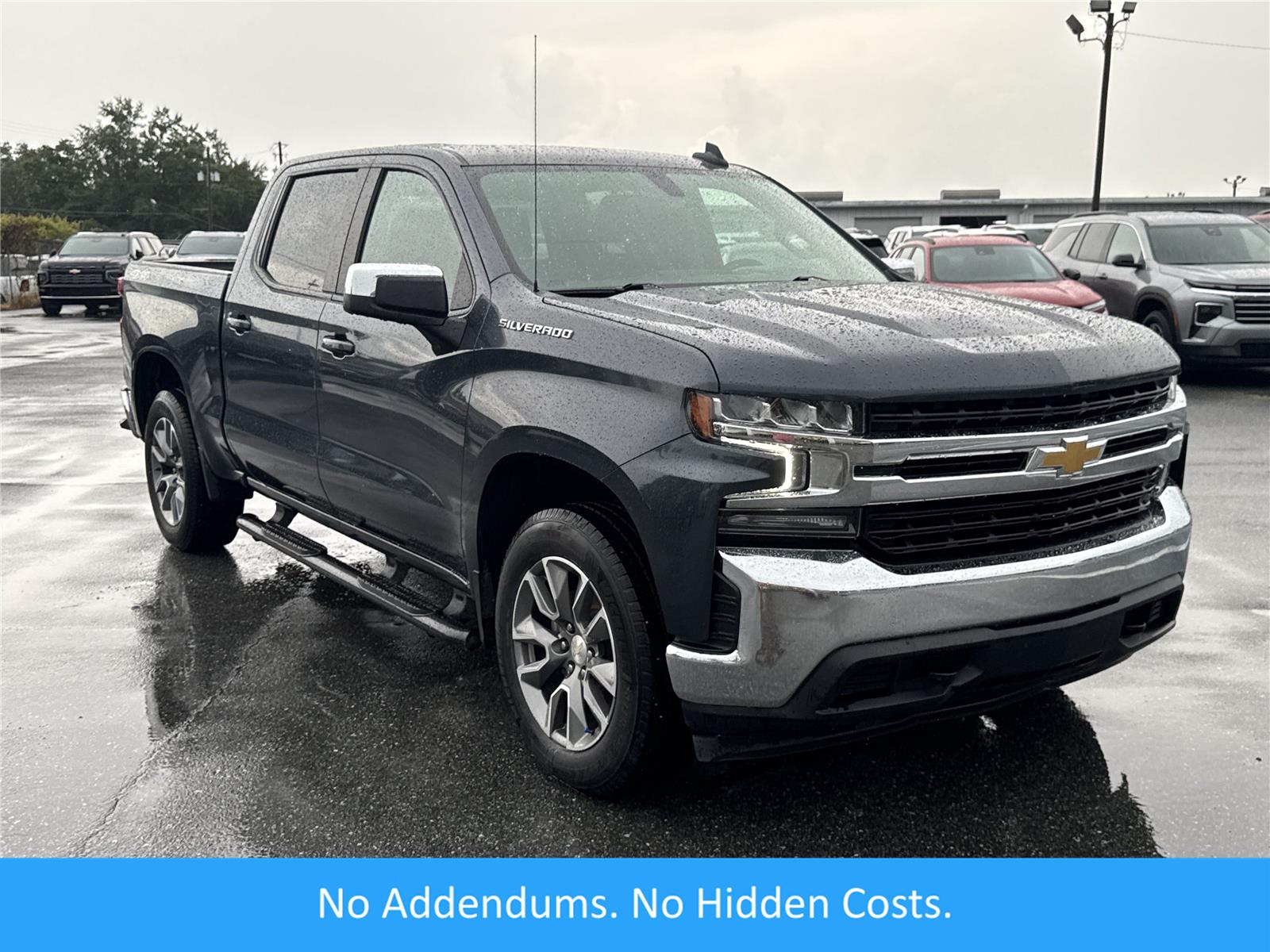 Gray 2022 Chevrolet Silverado 1500 Pickup Truck Four-Wheel Drive