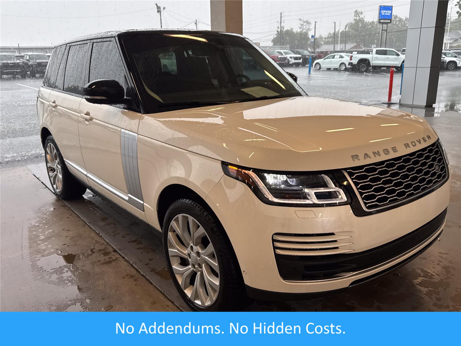 White 2021 Land Rover Range Rover SUV / Crossover All-Wheel Drive 