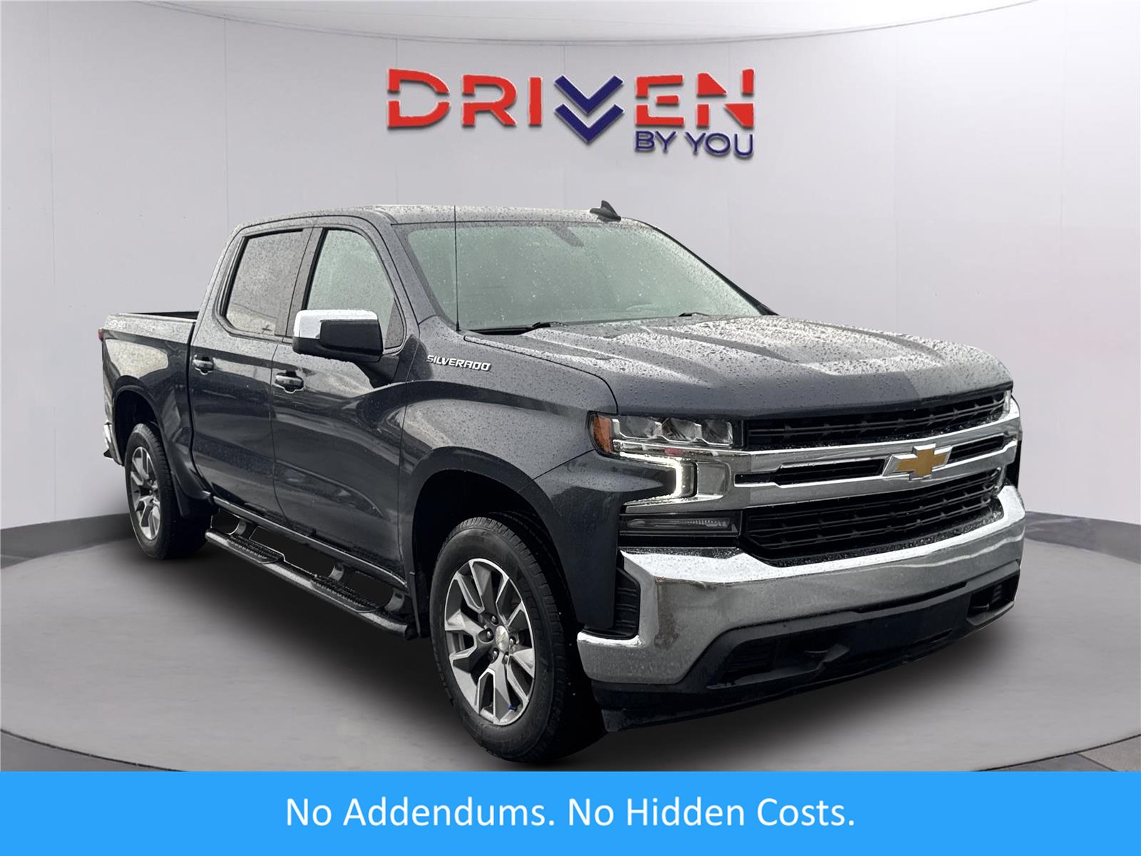 Shadow Gray Metallic 2022 Chevrolet Silverado 1500 Pickup Truck Four-Wheel Drive 8-Speed Automatic
