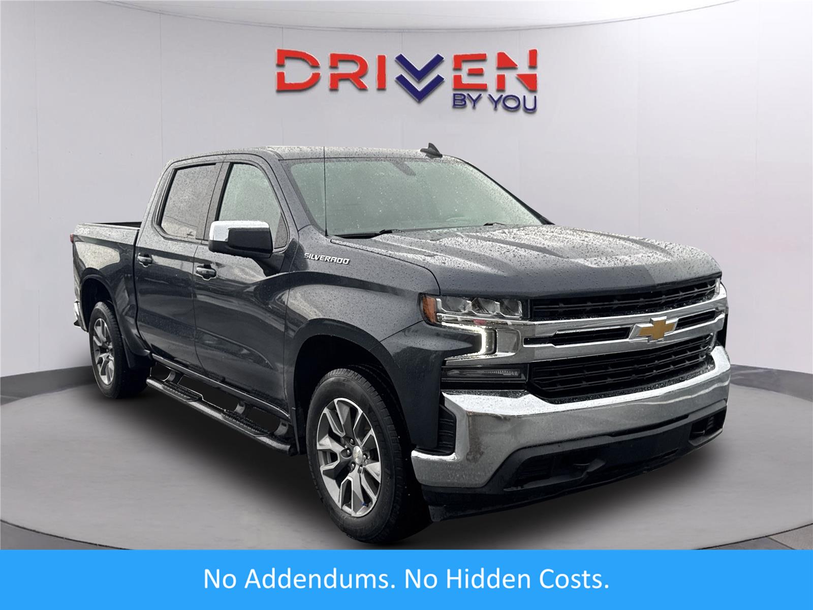 Shadow Gray Metallic 2022 Chevrolet Silverado 1500 Pickup Truck Four-Wheel Drive 8-Speed Automatic