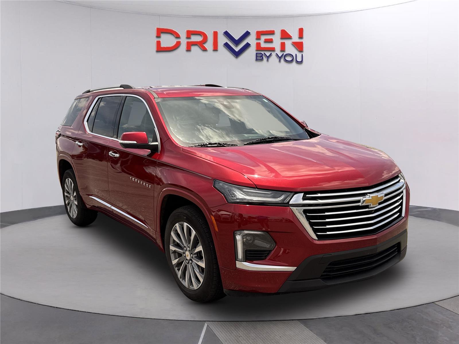 Radiant Red Tintcoat 2023 Chevrolet Traverse SUV / Crossover Front-Wheel Drive 9-Speed Automatic