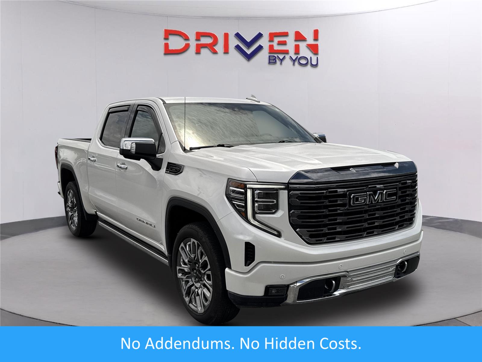 White Frost Tricoat 2024 GMC Sierra 1500 Pickup Truck Four-Wheel Drive Automatic
