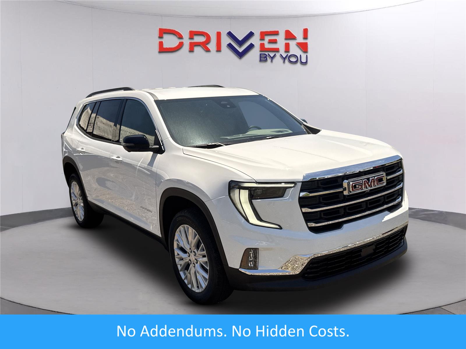 Summit White 2026 GMC Acadia SUV / Crossover Front-Wheel Drive 8-Speed Automatic