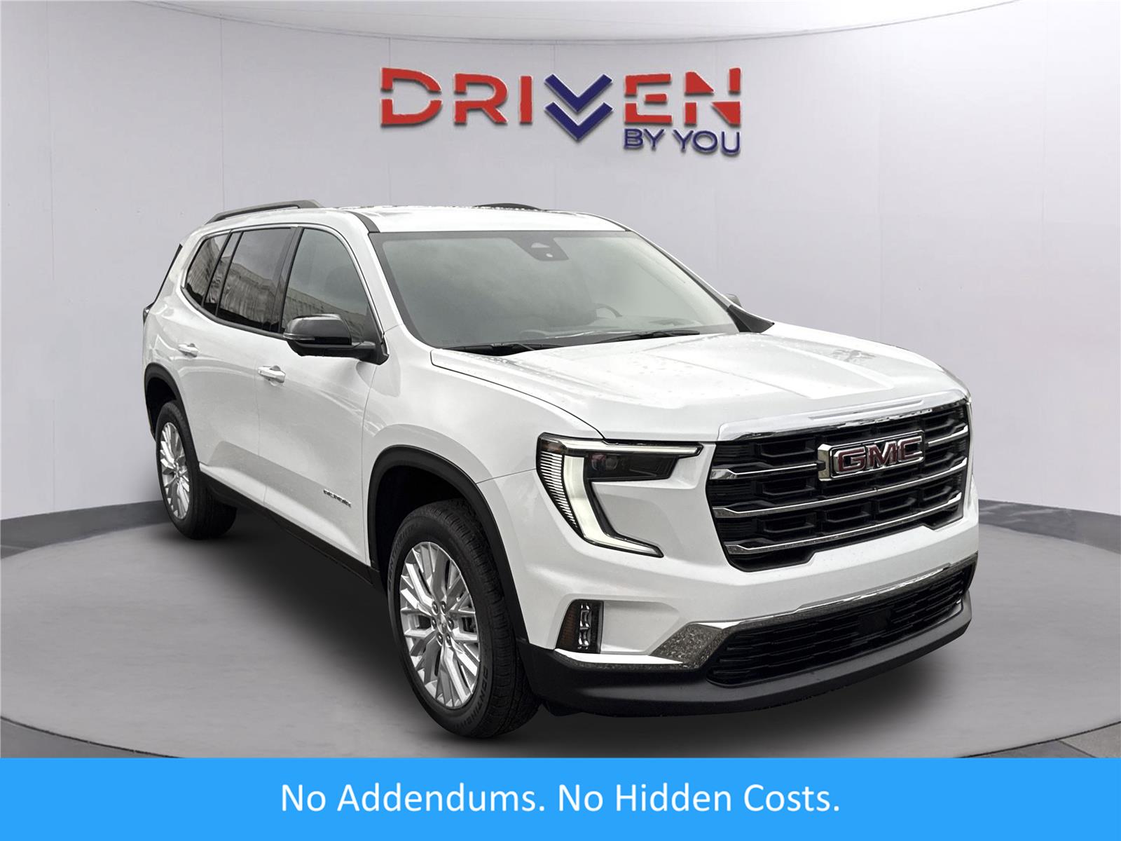 Summit White 2026 GMC Acadia SUV / Crossover Front-Wheel Drive 8-Speed Automatic