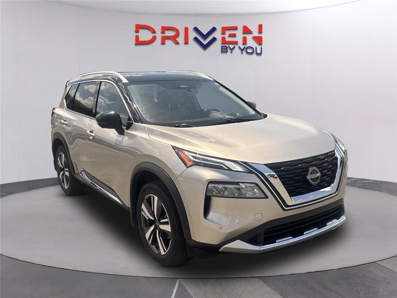 Brown (Beige) 2023 Nissan Rogue SUV / Crossover Front-Wheel Drive 