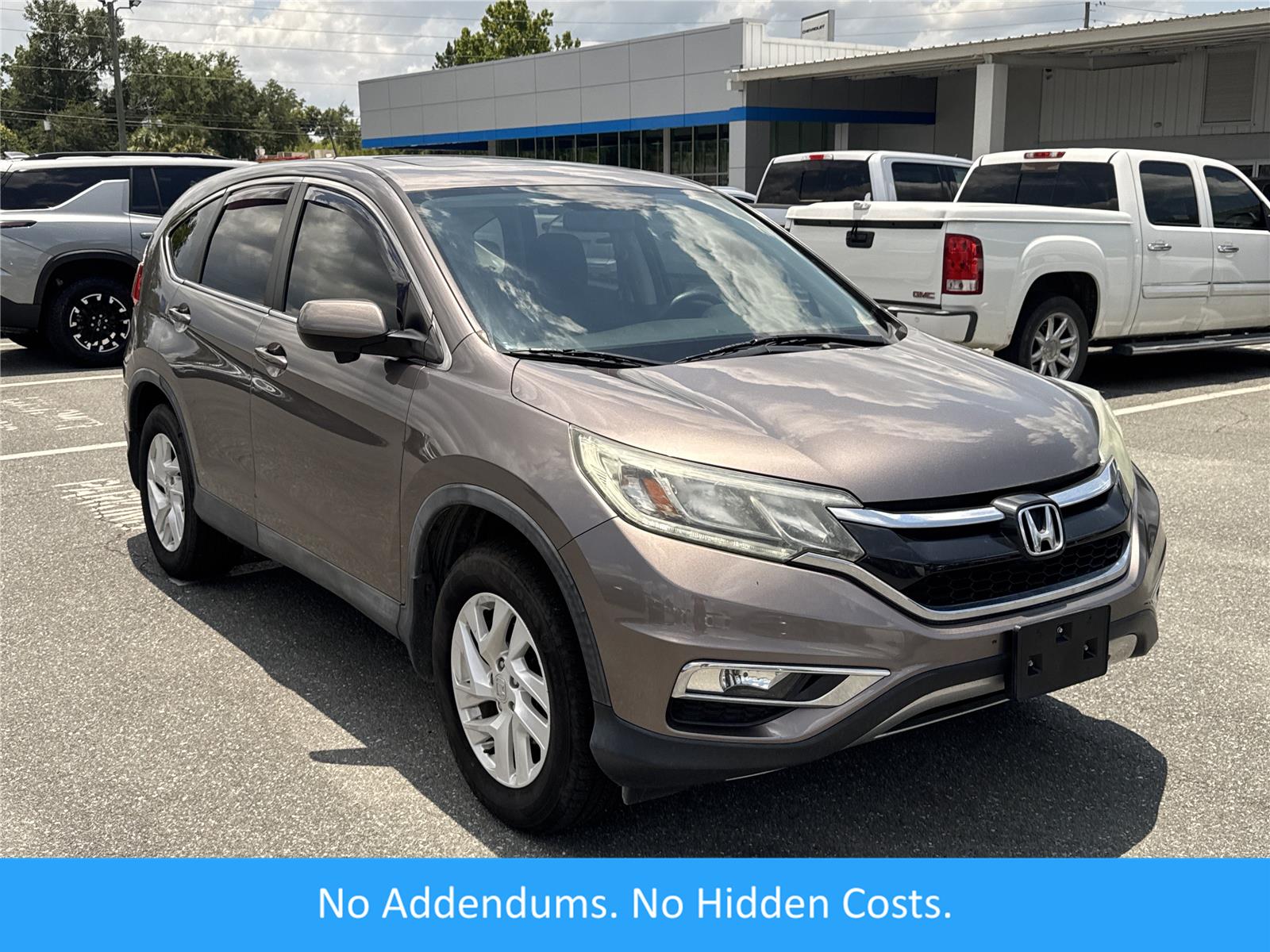 Urban Titanium Metallic 2016 Honda CR-V SUV / Crossover Front-Wheel Drive Continuously Variable Transmission
