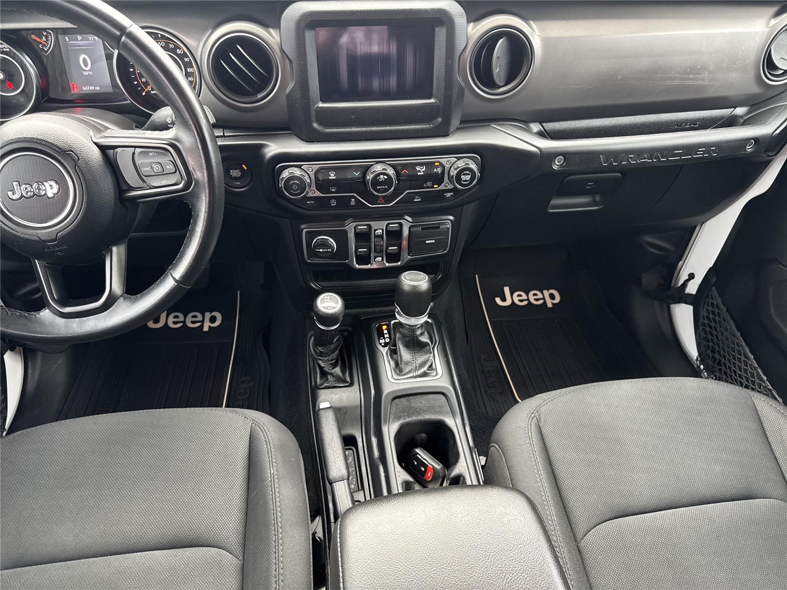 Used 2022 Bright White Clearcoat Jeep Unlimited Sport S image 15