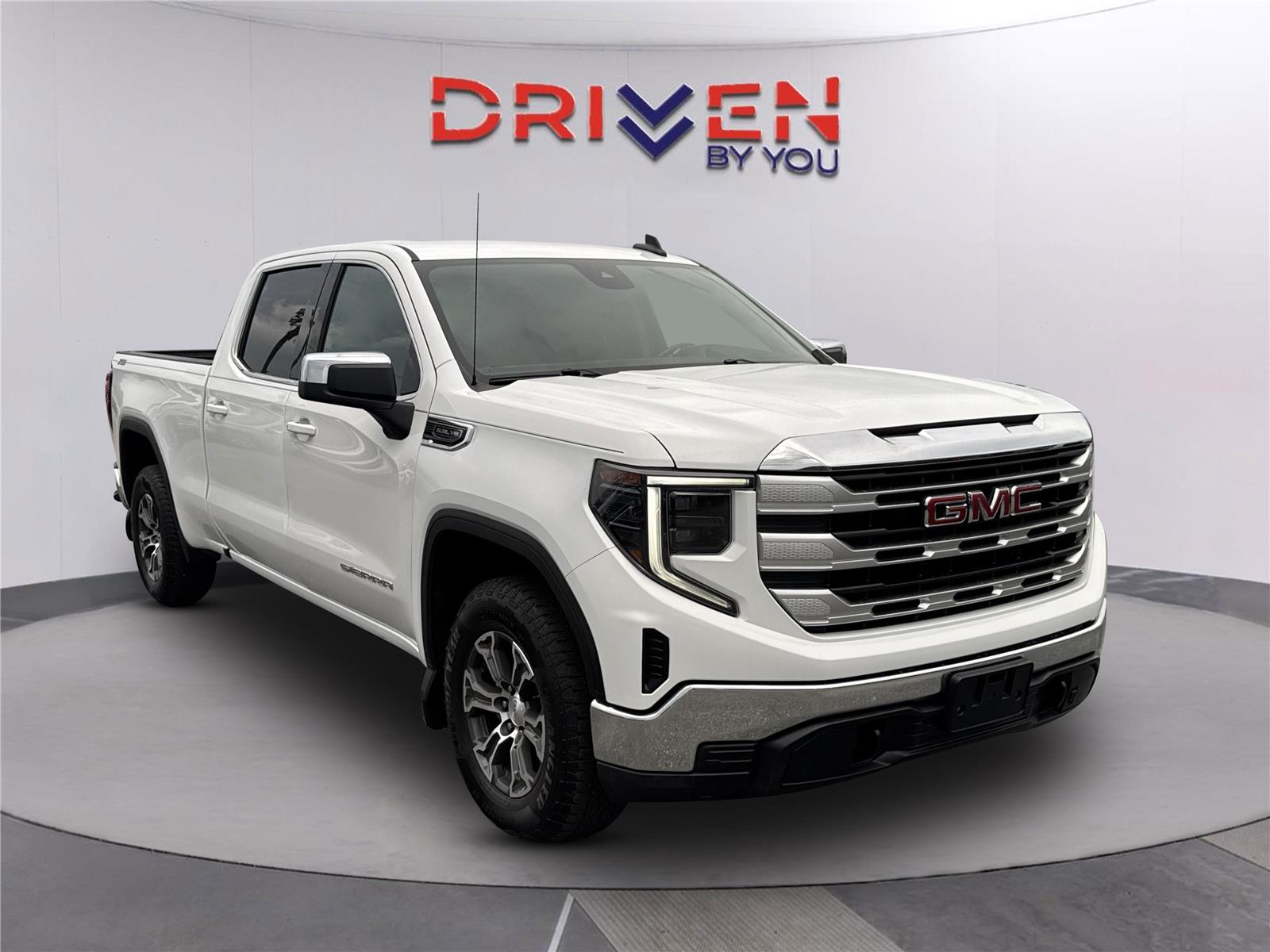 Summit White 2023 GMC Sierra 1500 Pickup Truck Four-Wheel Drive Automatic