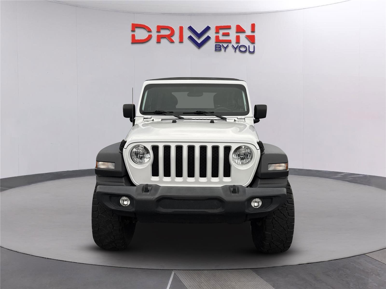 Used 2022 Bright White Clearcoat Jeep Unlimited Sport S image 2